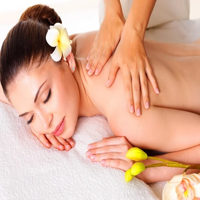 Relaxing body massage